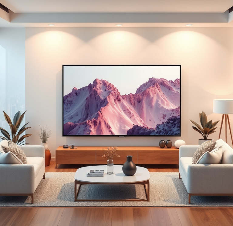 Samsung 55-Inch Class QLED 4K LS03D The Frame Series Quantum HDR Smart TV w/Dolby Atmos, Art Mode, Anti-Reflection, Customizable Frame, Slim Fit Wall Mount with Alexa Built-in (QN55LS03D, 2024 Model)